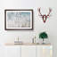 Birch Trees In Utah Painting - Single Picture Frame Print on MDF-56632908-56632910