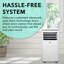 Whynter 10000 BTU Compact Portable Air Conditioner for 300 sq. ft.
