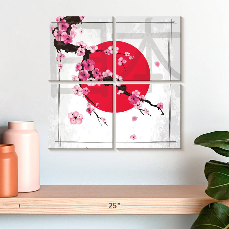 Illustration de sakura Harnek, H 18 po x l 18 po