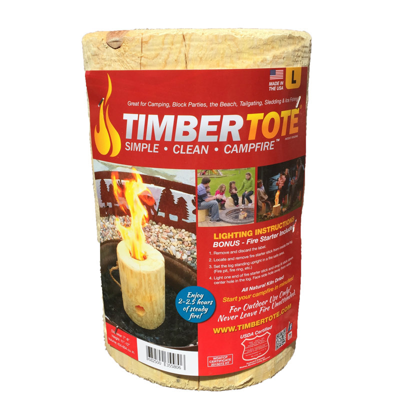 Timbertote 2.59 Lb. Wood Logs