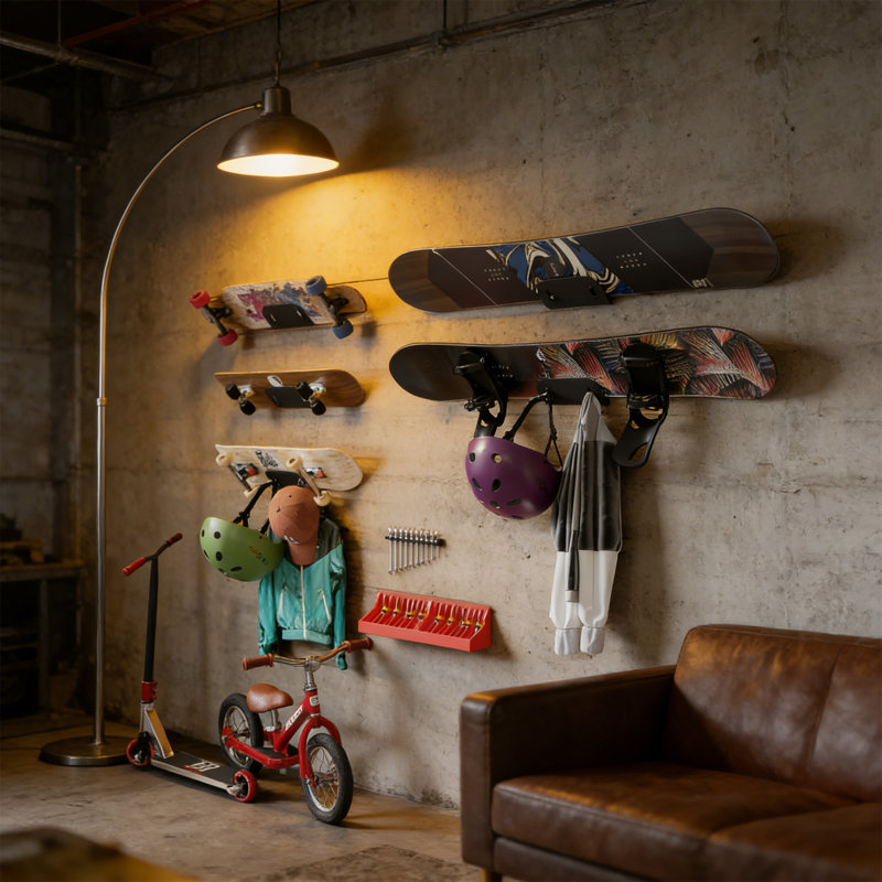 Metal Sports Rack
