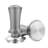Coffee Hand Tamper with Automatic Rebound Spring Loaded And Scale Display Adjustable Depth