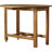 Fayette Round Wood Folding Outdoor Dining Table With Umbrella Hole , 39.37'' in. W 39.37'' in. D
