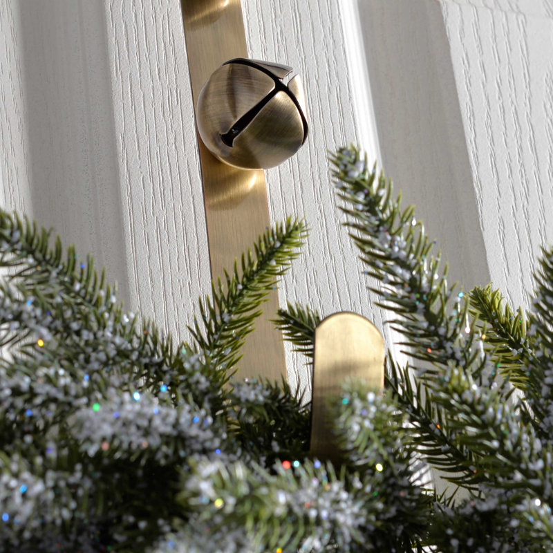 13cm Wreath Hanger, Antique Gold