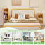 Myrlande 80cm H x 37cm W Solid Wood Standard Bookcase