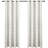 Cartago Insulated Woven Room Darkening Grommet Top Curtain Panel Pair-952981406-952981346