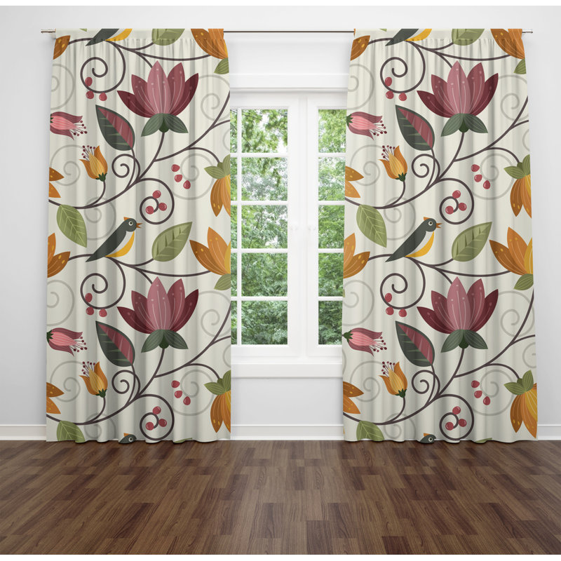 Paire de rideaux obscurcissant en polyester Brookeville, L 20 po x L 52 po