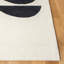 Alessandra Wool Abstract Area Rug in Ivory / Brown-83395802