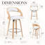 Pensacola Mid-century Swivel Counter Height Bar Stool-114656697-114656696-41670429