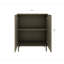 Armoire de cuisine polyvalente et moderne avec beaucoup d'espace pour les articles, bois d'ingénierie gris antique, 31,07 po de profondeur, 15,83 de largeur, 40,15 de hauteur de rangement