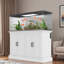 Fish Tank Stand With Power Outlet And 4 Cabinets