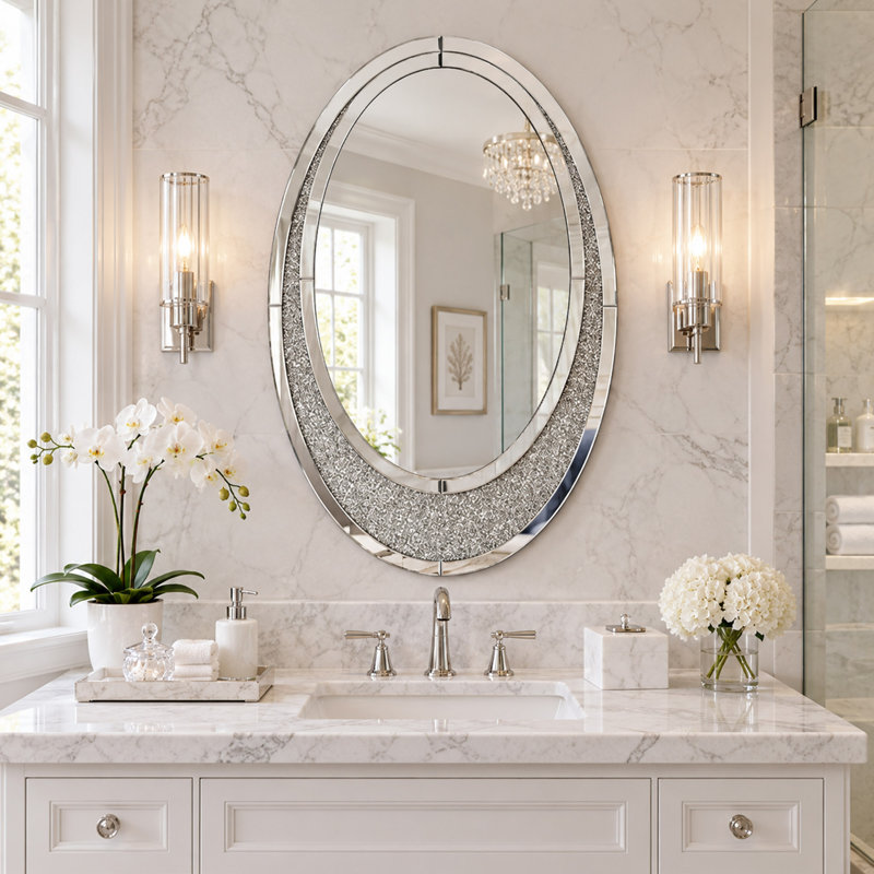 Oval Wall Mirror