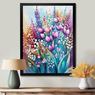 Lim - art mural floral