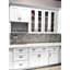 Armoire de base blanche à porte simple Shaker en bois massif pour salle de bain, buanderie et cuisine, largeur de 15 po, hauteur de 34,5 po, profondeur de 24 po, facile à nettoyer, peu encombrante, fermeture silencieuse, charnières à fermeture en douceur