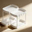 Ensemble de 2 tiroirs sous le lavabo, tiroir de rangement polyvalent pour armoires de cuisine et de salle de bain, conception durable peu encombrante-987730879