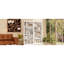 Bibliothèque blanche à 5 décors avec tablettes réglables et DEL, pour bureau, tablettes en bois de style moderne, espaces de bureau idéaux, rectangulaire