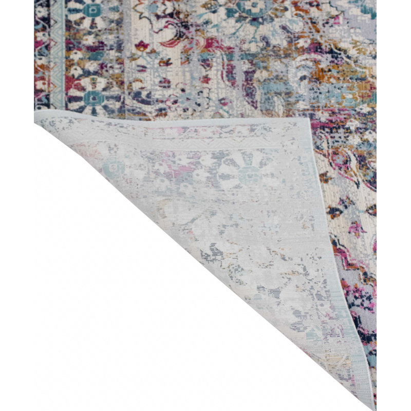 Mosely Silver Area Rug, Rectangle 8'9" x 11'10"