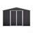 Outdoor Storage Shed 10X10 FT, Utility Metal Tool Storage With Lockable Doors And Updated Frame Structure, Large Metal Garden Shed-124152395-124152397