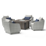 Cannes Outdoor 5 - Piece Conversation Set