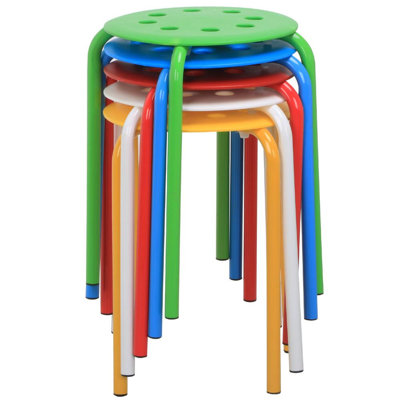 Janeen Stackable Accent Stool by Symple Stuff