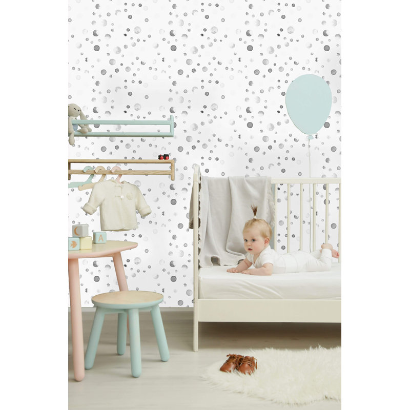 Rouleau de papier peint adhésif Aquala, L 10,42 po x l 25 po