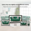 Canapé en tissu d'ameublement 65 po Chesterfield-772144410