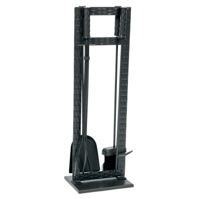 Ensemble d'outils de foyer en acier Winnetka