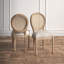 Chaise d'appoint rembourrée H 19,7 po Amando-1688678985-1613295720