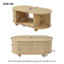 Four Leg Coffee Table with Storage-442528908