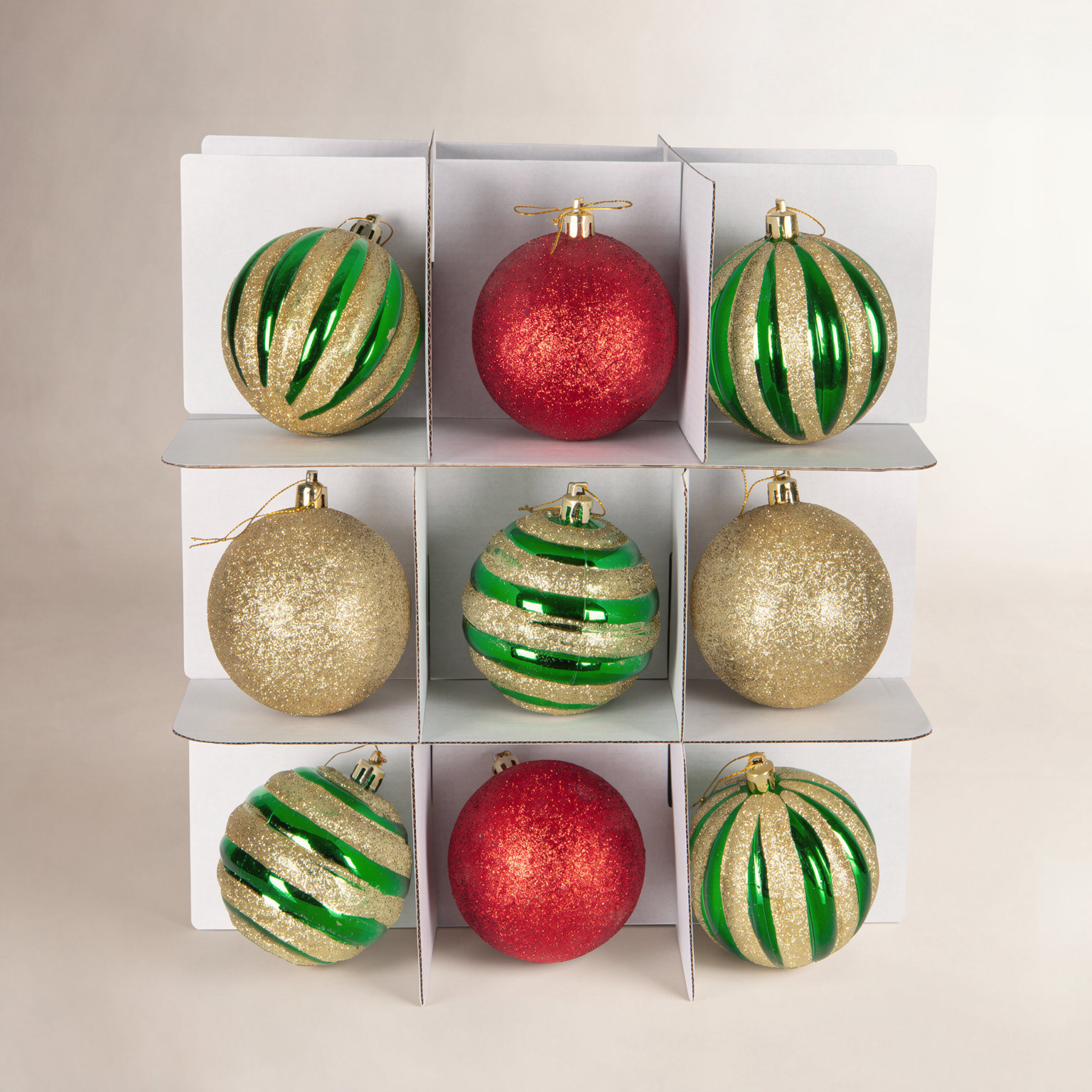 Ornament Storage Box - Basics by Wayfair™, Red