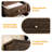 12 Drawer Wood Dressers for Bedroom, Brown Wooden Dresser for Living Room, Hallway, Entryway-1429460468