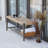 Nelida Stainless Steel Outdoor Bench