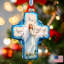 Holiday Splendor 4'' Handmade Glass Animals Holiday Shaped Ornament