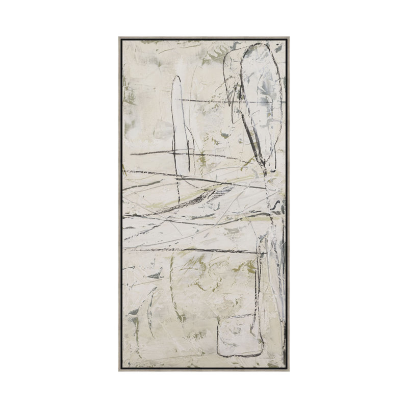 Blanched Bulwark 1 Print by Allison Wickey, 34.7" H x 17.7" W