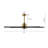 Bascio 5 - Blade LED Standard Ceiling Fan with Remote Control and Light Kit Included-281262663-281262662-277258633