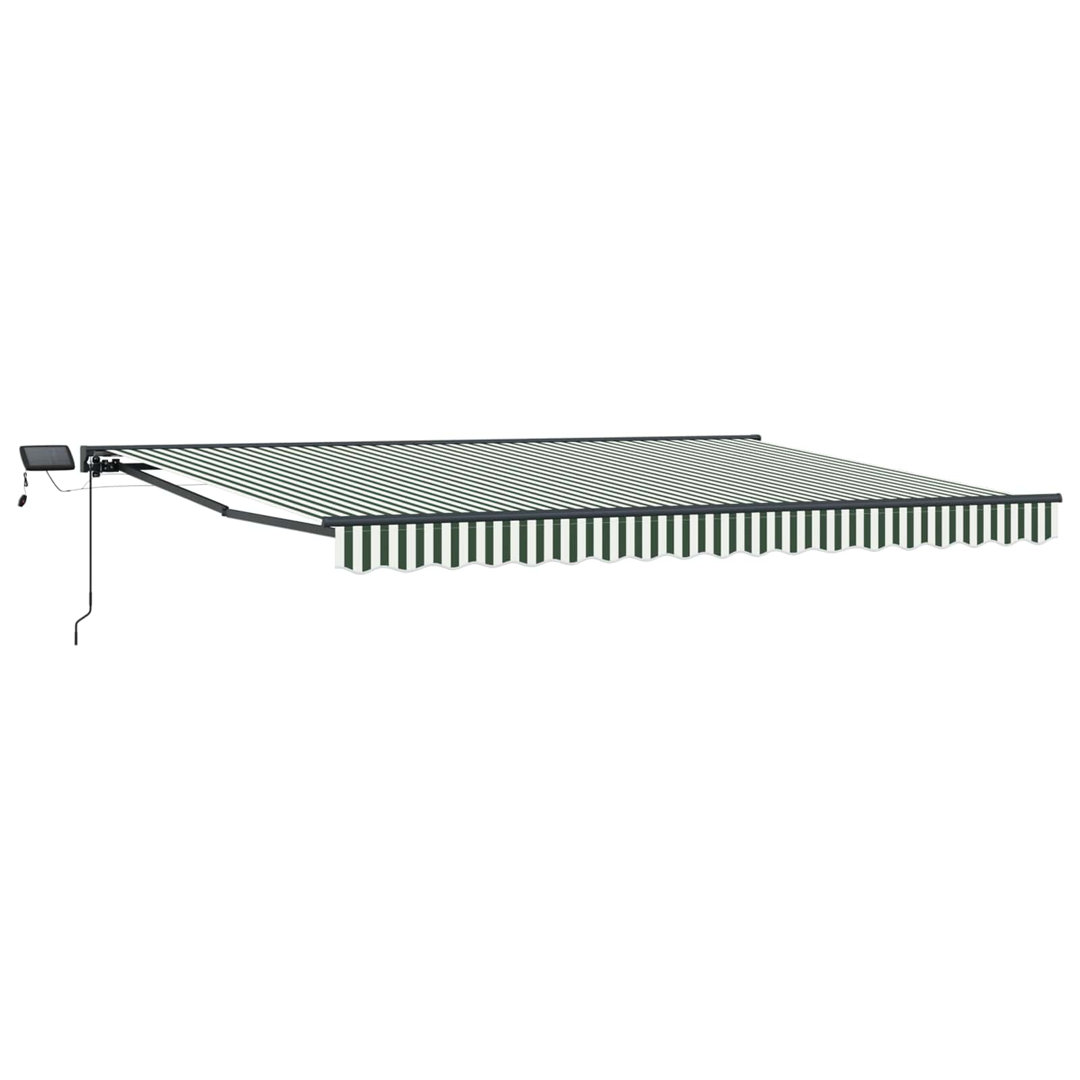 VidaXL Polyester Cover Retractable Patio Awning