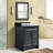 31'' Single Bathroom Vanity with Granite Top-1239835073