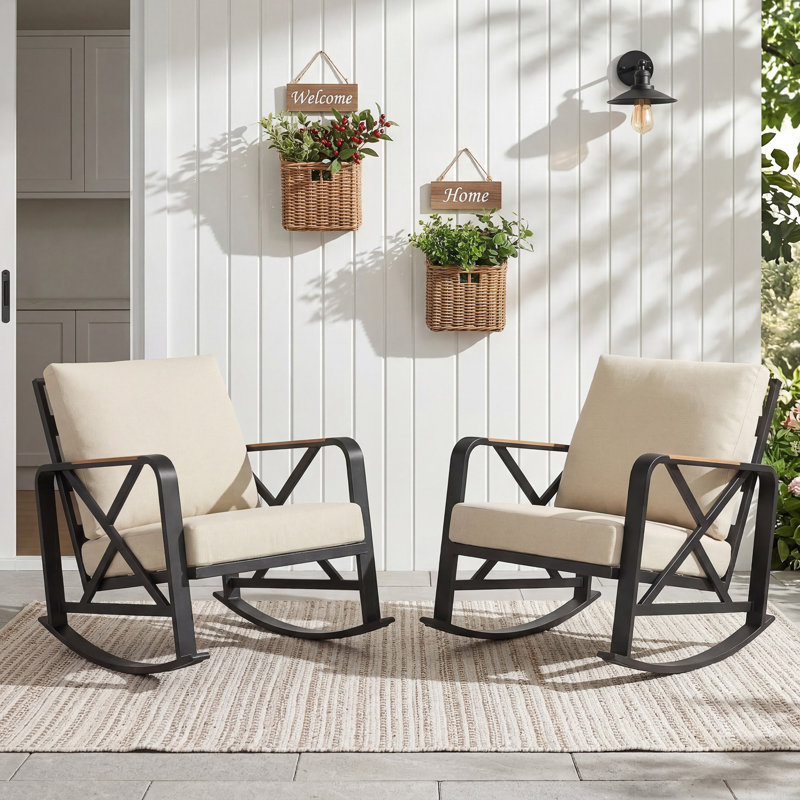 Ensemble de conversation pour 2 personnes, Beige