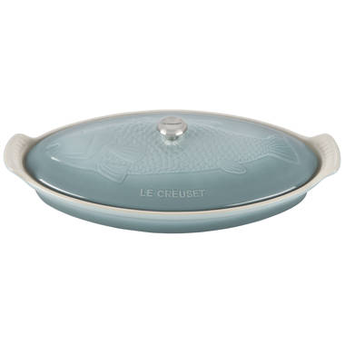 Cuisinart Caskata 5 qt. Round Enameled Cast Iron Casserole Dutch Oven in  White with Lid CI650-25CKP - The Home Depot