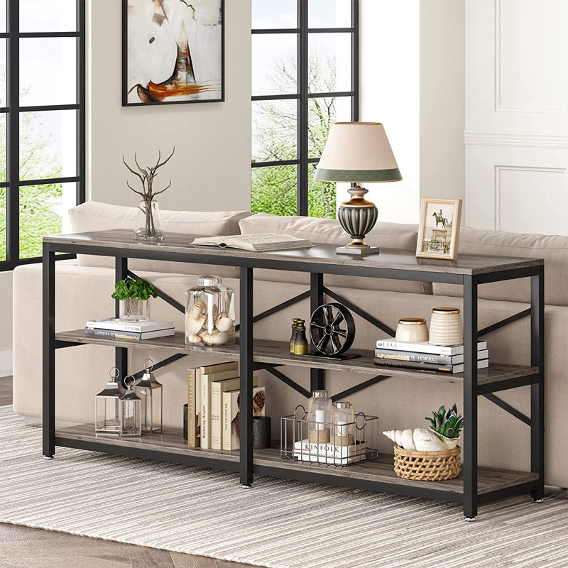 Turrella 70.86'' Console Table, Gray