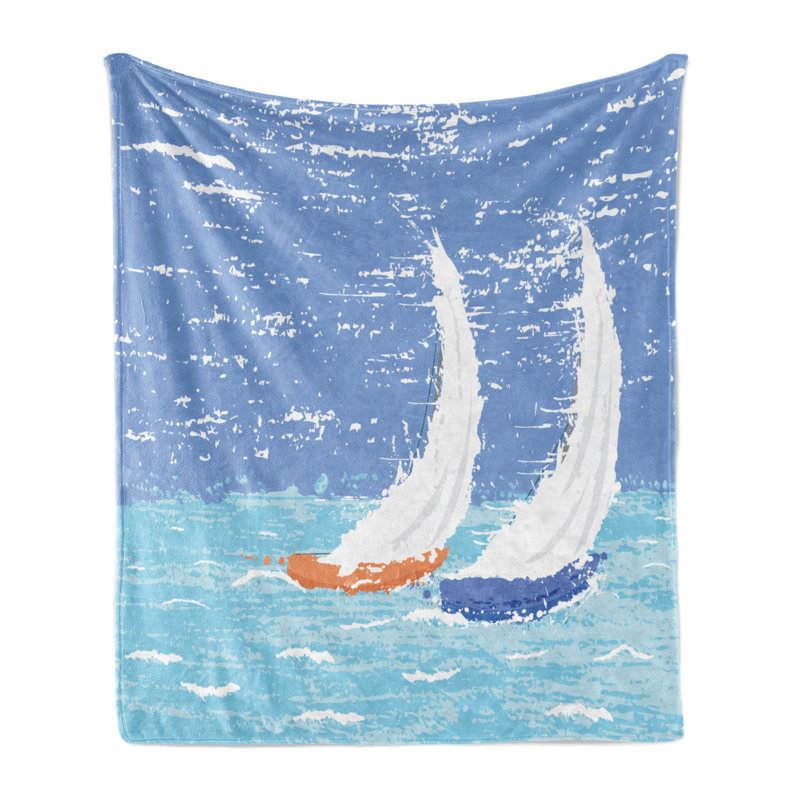 Hand Woven Throw Blanket, 60" W x 80" L