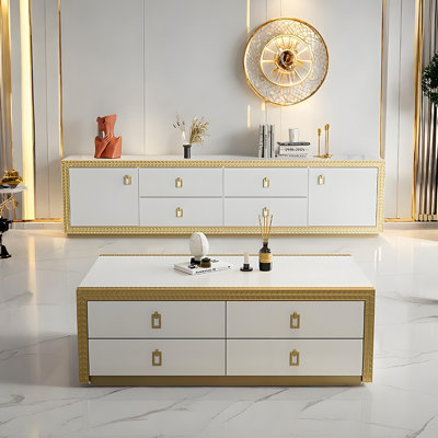 Table basse en bois massif