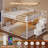 Twin Over Twin Low Bunk Bed With Storage Staircase, Drawers And Shelves, Led Lights, Power Outlet, Full-length Guardrail, For Small Space-2124687567-2134035559