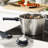 Fissler Vitavit Premium Pressure Cooker and Skillet 2 Piece Set, 6.3 Quart and 2.6 Quart with Steamer Insert and Tripod