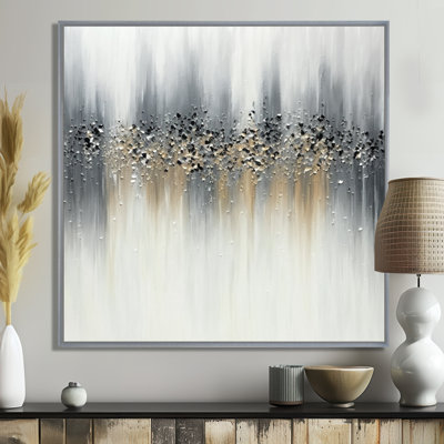 Gentle Gray Serenity - Abstract Painting Wall Decor