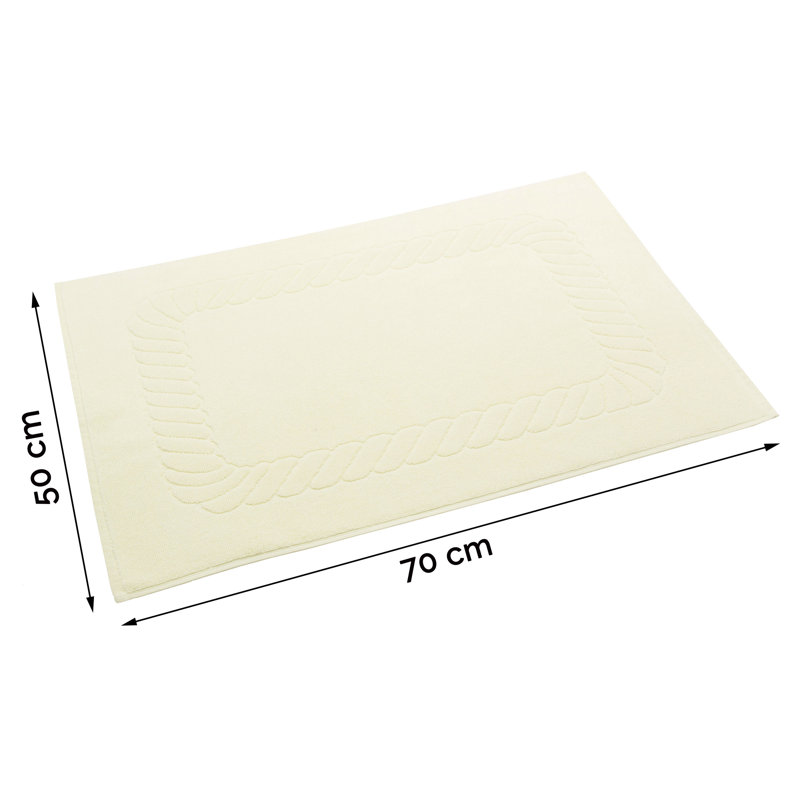 Bath Rug, Natural Brown