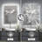Led Bathroom Mirror with Lights，Anti-Fog, Dimmable, Backlit + Front Lit, lighted Vanity Mirror for Wall.-248609240
