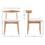 Rectangular Rustic Solid Pine Dining Set With Upholstered Chairs, Farmhouse Kitchen Table Set-1361129876