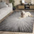 Heida Hand Tufted Wool/Cotton Rug in Charcoal/Ivory-1678958971