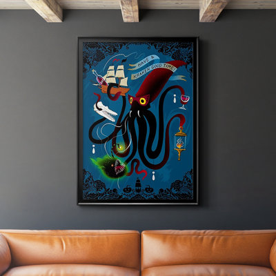 " Spooky Cephalopod Chandeliers II "